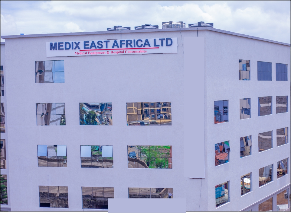Medix B machine on the Medix East Africa showroom floor